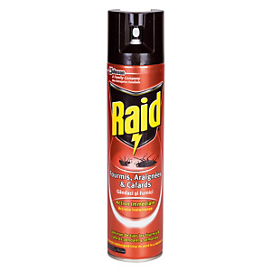 Insecticide Raid insectes rampants aérosol 400 ml Insecticide Raid insectes rampants aérosol 400 ml