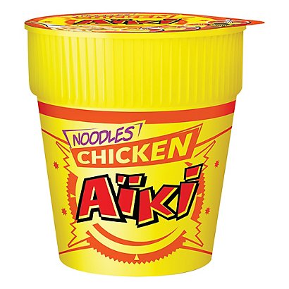 Instant noodles Aïki kip, bekker van 68 g