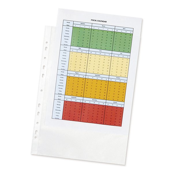 Insteekhoes RAJA transparant met reliëf A4 PP 60 micron - 4