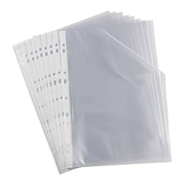 Insteekhoes RAJA transparant met reliëf A4 PP 80 micron - 2