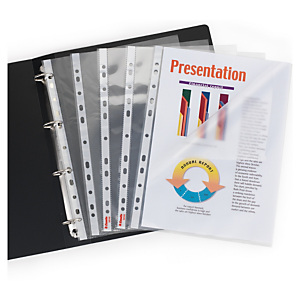 Insteekhoezen met perforatie Insteekhoezen met perforatie
