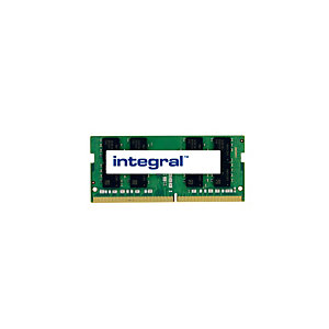 Integral 16GB Laptop RAM Module DDR4 2133MHZ, 16 Go, 1 x 16 Go, DDR4, 2133 MHz, 260-pin SO-DIMM, Noir, Vert IN4V16GNCLPX