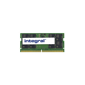 Integral 16GB LAPTOP RAM MODULE DDR5 5600MHZ PC5-44800 UNBUFFERED NON-ECC 1.1V 2GX8 CL46, 16 Go, 1 x 16 Go, DDR5, 5600 MHz, 262-pin SO-DIMM IN5V16GNJR Integral 16GB LAPTOP RAM MODULE DDR5 5600MHZ PC5-44800 UNBUFFERED NON-ECC 1.1V 2GX8 CL46, 16 Go, 1 x 16 Go, DDR5, 5600 MHz, 262-pin SO-DIMM IN5V16GNJR