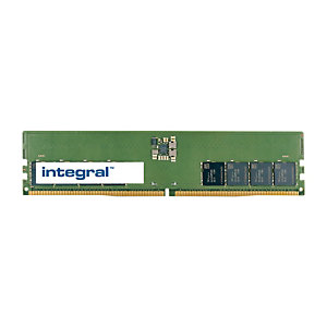 Integral 16GB PC RAM MODULE DDR5 4800MHZ PC5-38400 UNBUFFERED NON-ECC 1.1V 2GX8 CL40, 16 Go, 1 x 16 Go, DDR5, 4800 MHz, 288-pin DIMM IN5T16GNHRBX