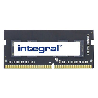 Integral 8GB LAPTOP RAM MODULE DDR4 3200MHZ PC4-25600 UNBUFFERED NON-ECC 1.2V 1GX8 CL22, 8 Go, 1 x 8 Go, DDR4, 3200 MHz, 260-pin SO-DIMM IN4V8GNGLTX