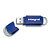Integral 8GB USB2.0 DRIVE COURIER BLUE, 8 Go, USB Type-A, 2.0, 12 Mo/s, Casquette, Bleu, Argent INFD8GBCOU - 1