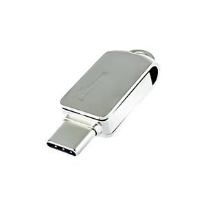 INTEGRAL Clé USB-C et USB-A 3.0 Dual – 64Go – Gris