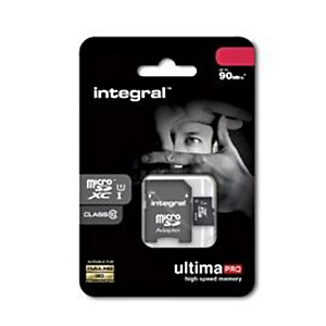 Integral INMSDX128G10-90U1, 128 Go, MicroSDXC, Classe 10, UHS-I, 90 Mo/s, Class 1 (U1) Integral INMSDX128G10-90U1, 128 Go, MicroSDXC, Classe 10, UHS-I, 90 Mo/s, Class 1 (U1)