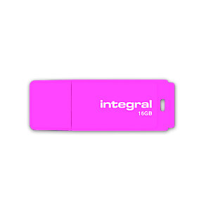 INTEGRAL MEMORY Clé USB 2.0 Néon – 16GB – Rose