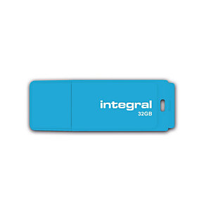 INTEGRAL MEMORY Clé USB 2.0 Neon - 32 Go - bleu