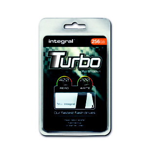 INTEGRAL MEMORY Turbo - Clé USB 3.0 - 256 Go - Blanc