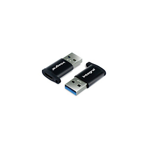 Integral USB3.0 TYPE-C TO TYPE-A CONVERTER ADAPTER - TWIN PACK RETAIL INADUSB3.0CTOATW Integral USB3.0 TYPE-C TO TYPE-A CONVERTER ADAPTER - TWIN PACK RETAIL INADUSB3.0CTOATW