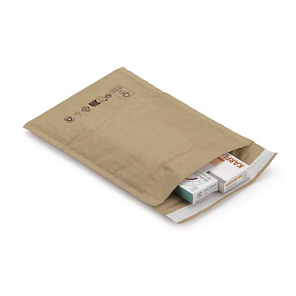 Isothermische zak van papier met zelfklevende sluiting 28,5 x 36,5 cm - 2