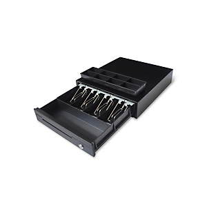 ITERNET Cassetto portadenaro KE350 - 35x40,5x9 cm - nero ITERNET Cassetto portadenaro KE350 - 35x40,5x9 cm - nero