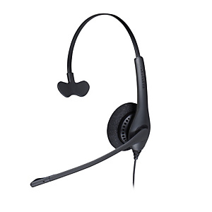 Jabra Biz 1500 Mono, Auriculares, Diadema, Oficina/Centro de llamadas, Negro, Monoaural, 0,95 m 1513-0154