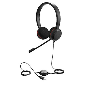 JABRA, Cuffie e auricolari, Evolve 20 ms duo usb-a, 4999-823-109 JABRA, Cuffie e auricolari, Evolve 20 ms duo usb-a, 4999-823-109