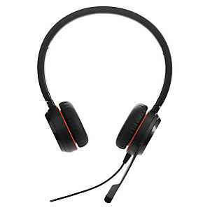 Jabra Evolve 20SE UC Stereo, Alámbrico, Oficina/Centro de llamadas, 150 - 7000 Hz, 171 g, Auriculares, Negro 4999-829-409