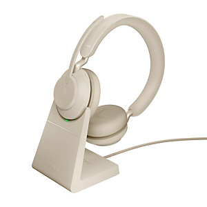 Jabra Evolve2 65, UC Stereo, Auriculares, Diadema, Oficina/Centro de llamadas, Beige, Binaural, Emparejamiento Bluetooth, Reproducir/Pausar, Track <, Pista >, Volume +, Volume - 26599-989-988 Jabra Evolve2 65, UC Stereo, Auriculares, Diadema, Oficina/Centro de llamadas, Beige, Binaural, Emparejamiento Bluetooth, Reproducir/Pausar, Track <, Pista >, Volume +, Volume - 26599-989-988