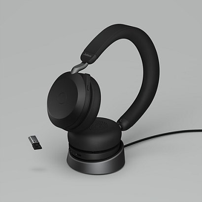 Micro-casque sans fil Bluetooth avec micro incurvée (Dongle)