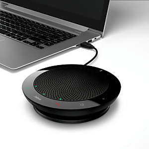 Jabra Speak 410 MS - Micro et haut-parleur USB pour audio conférence - Noir