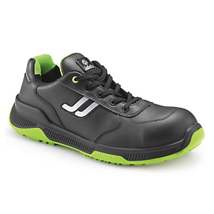 Jallate Chaussures de sécurité mixtes Jalnature S3  - Noir et vert - Taille 36