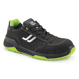 Jallate Chaussures de sécurité mixtes Jalo 2 S1P - Noir et vert - Taille 36