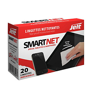JELT Lingettes SMARTNET - Boîte de 20 JELT Lingettes SMARTNET - Boîte de 20