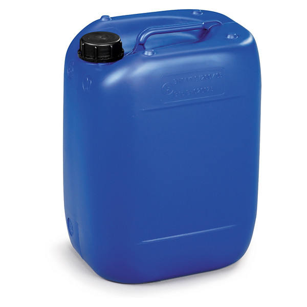 Jerrican plastique bleu 20 l - 1