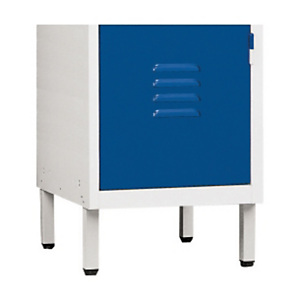 Jeu de 4 pieds pour vestiaire monobloc et démontable Jeu de 4 pieds pour vestiaire monobloc et démontable