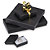 Jewellery gift boxes, black, 150x150x30mm, pack of 10 - 2
