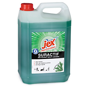 Jex Professionnel Nettoyant parfumé Suractif pin - 5L Jex Professionnel Nettoyant parfumé Suractif pin - 5L