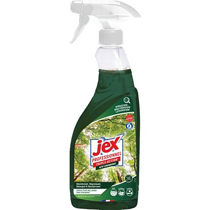 Jex Professionnel Triple action Nettoyant multi-usages désinfectant - Forêt des Landes - Spray 750 ml