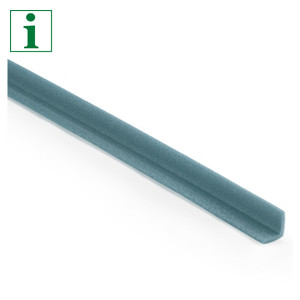 Jiffy® Ocean Green® L-shaped foam edge protectors