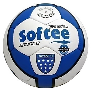 JIM SPORTS Balón de fútbol 11 softee bronco blue limited edition