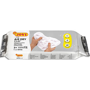 JOVI Air Dry, sachet de pâte autodurcissante 500 grammes couleur blanc