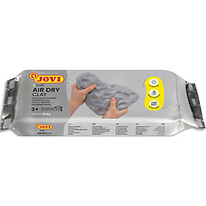 JOVI Air Dry, sachet de pâte autodurcissante 500 grammes couleur gris