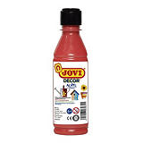 JOVI Jovidecor, Pintura para múltiples superficies color rojo, 250 ml JOVI Jovidecor, Pintura para múltiples superficies color rojo, 250 ml