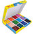 JOVI Jumbo Esay Grip, schoolpack de 144 craies à la cire triangulaire, couleurs assorties - 1