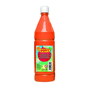 JOVI Témpera escolar líquida color naranja JOVI Témpera escolar líquida color naranja