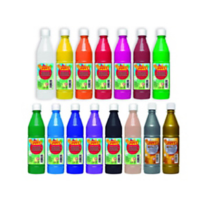 JOVI Témpera líquida 500 ml naranja JOVI Témpera líquida 500 ml naranja