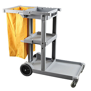 JVD Carro de limpieza compacto con bolsa JVD Carro de limpieza compacto con bolsa