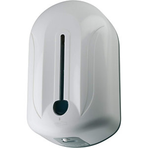 JVD Distributeur de Savon SAPHIR blanc 1100 ml avec détection automatique des mains