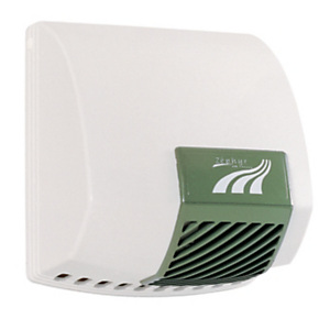 JVD Zephyr Asciugamani automatico 2.100 W 190 m3/h Bianco e Verde JVD Zephyr Asciugamani automatico 2.100 W 190 m3/h Bianco e Verde