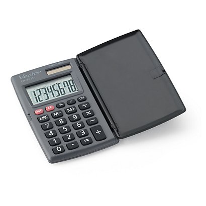 Kapesní kalkulačka s uzavíratelným pozdrem