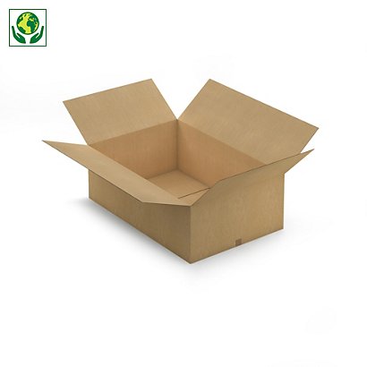 Kartónová krabica 1180x780x370mm, hnedá, klopová, päťvrstvová vlnitá lepenka (5VVL) | RAJA - 1