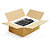 Kartónová krabica 200x140x140mm, hnedá, klopová, päťvrstvová vlnitá lepenka (5VVL) | RAJA - 3