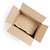 Kartónová krabica 200x150x150mm, automatické dno, hnedá, klopová, päťvrstvová vlnitá lepenka (5VVL) | RAJA - 2