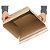 Kartónová krabica 215x155x110 mm, automatické dno, dvojitý samolepiaci prúžok, hnedá, klopová, trojvrstvová vlnitá lepenka (3VVL) | RAJA - 2