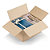 Kartónová krabica 250x250x150 mm, automatické dno, hnedá, klopová, trojvrstvová vlnitá lepenka (3VVL) | RAJA - 4