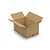 Kartónová krabica 500x330x250mm, hnedá, klopová, päťvrstvová vlnitá lepenka (5VVL) | RAJA - 1
